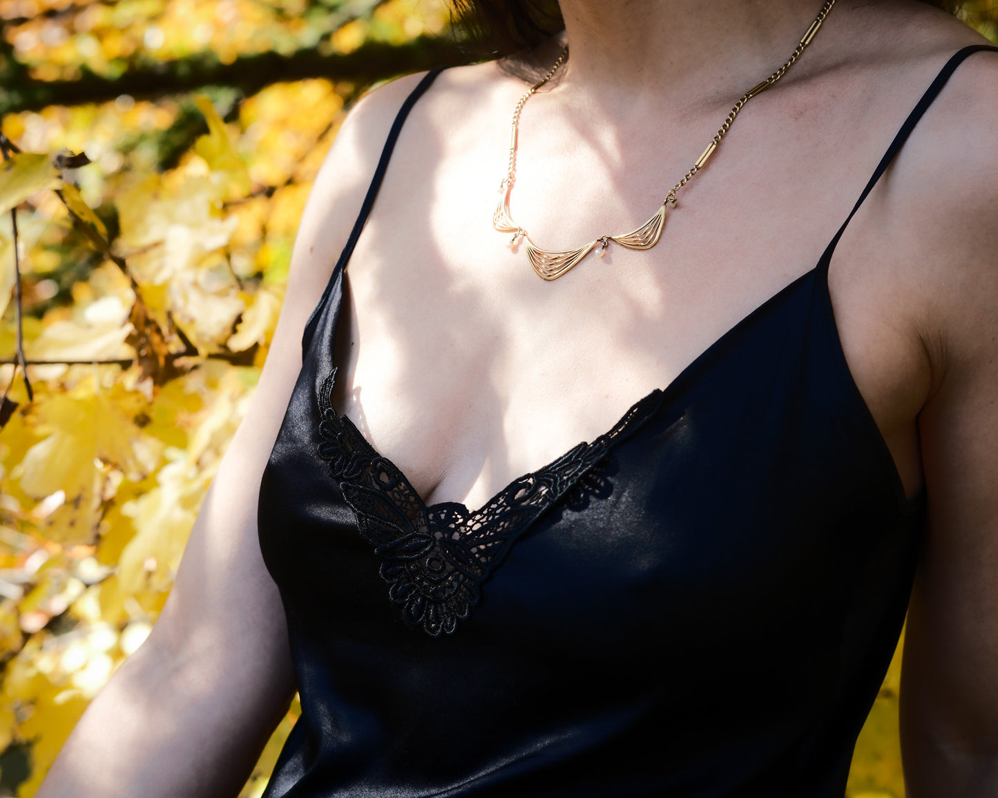 French Swag Necklace