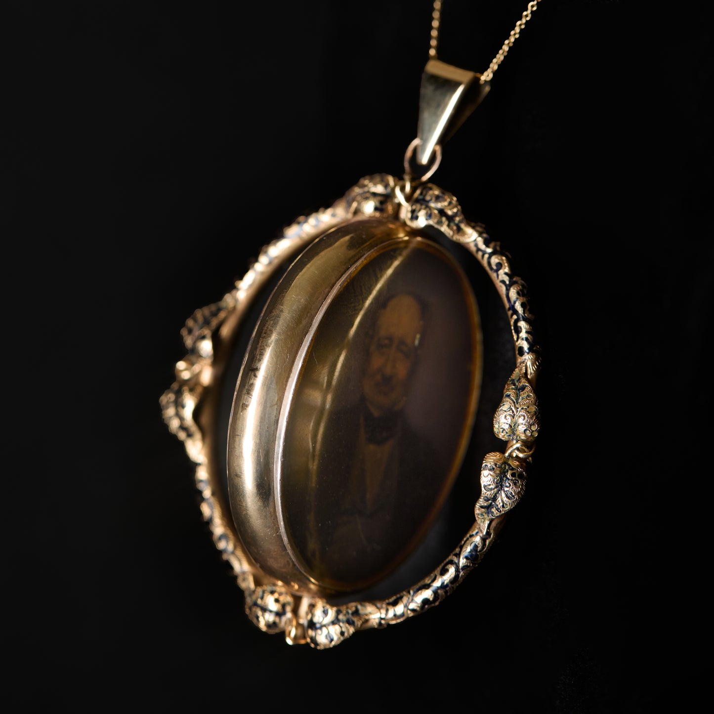 Victorian Mourning Pendant