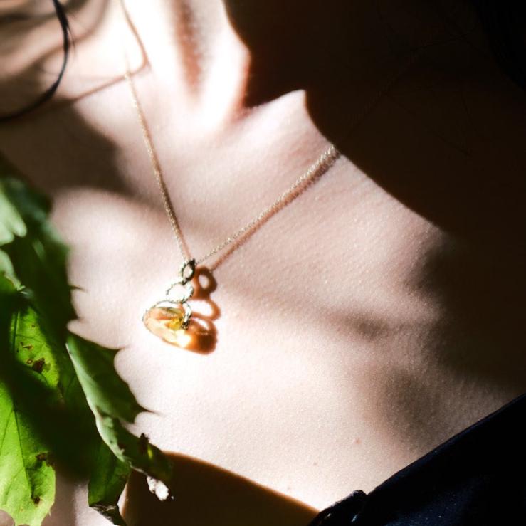 Victorian Citrine Fob