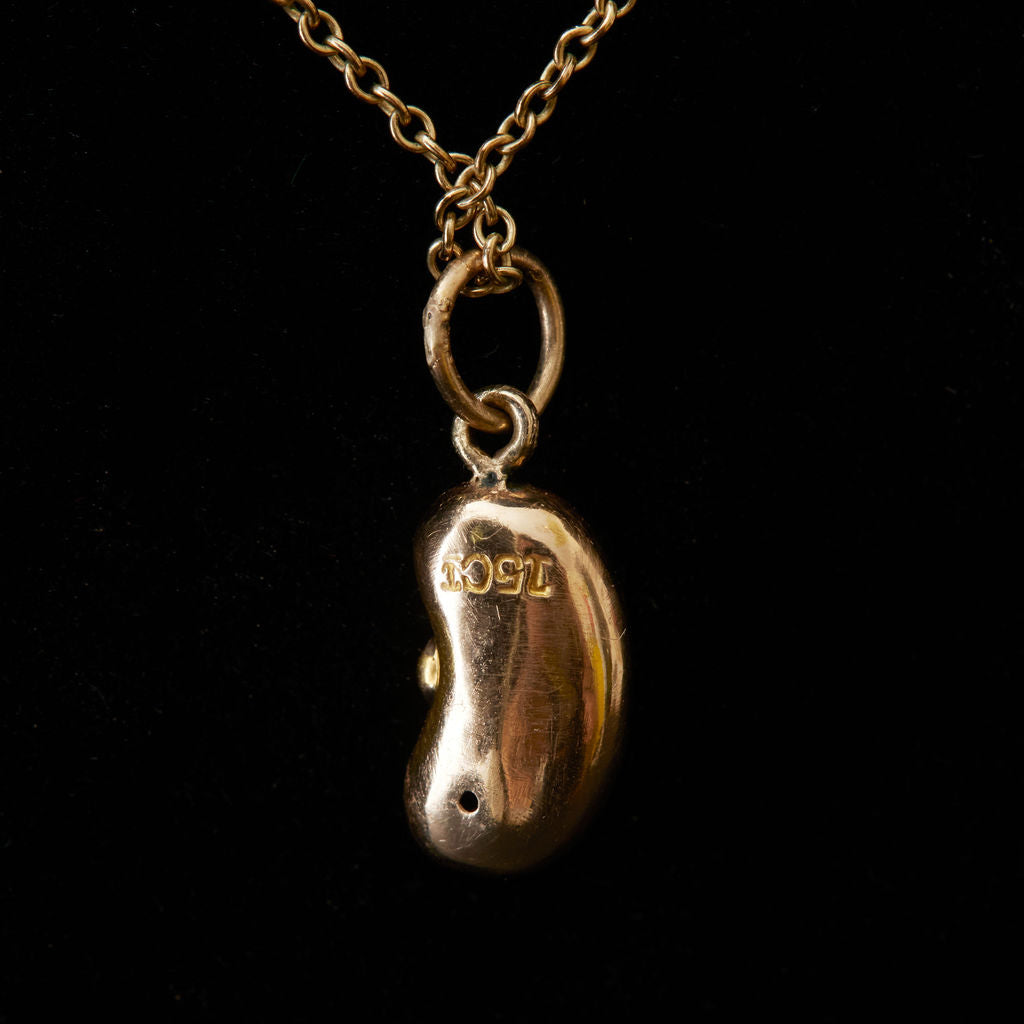 Victorian Lucky Bean Charm
