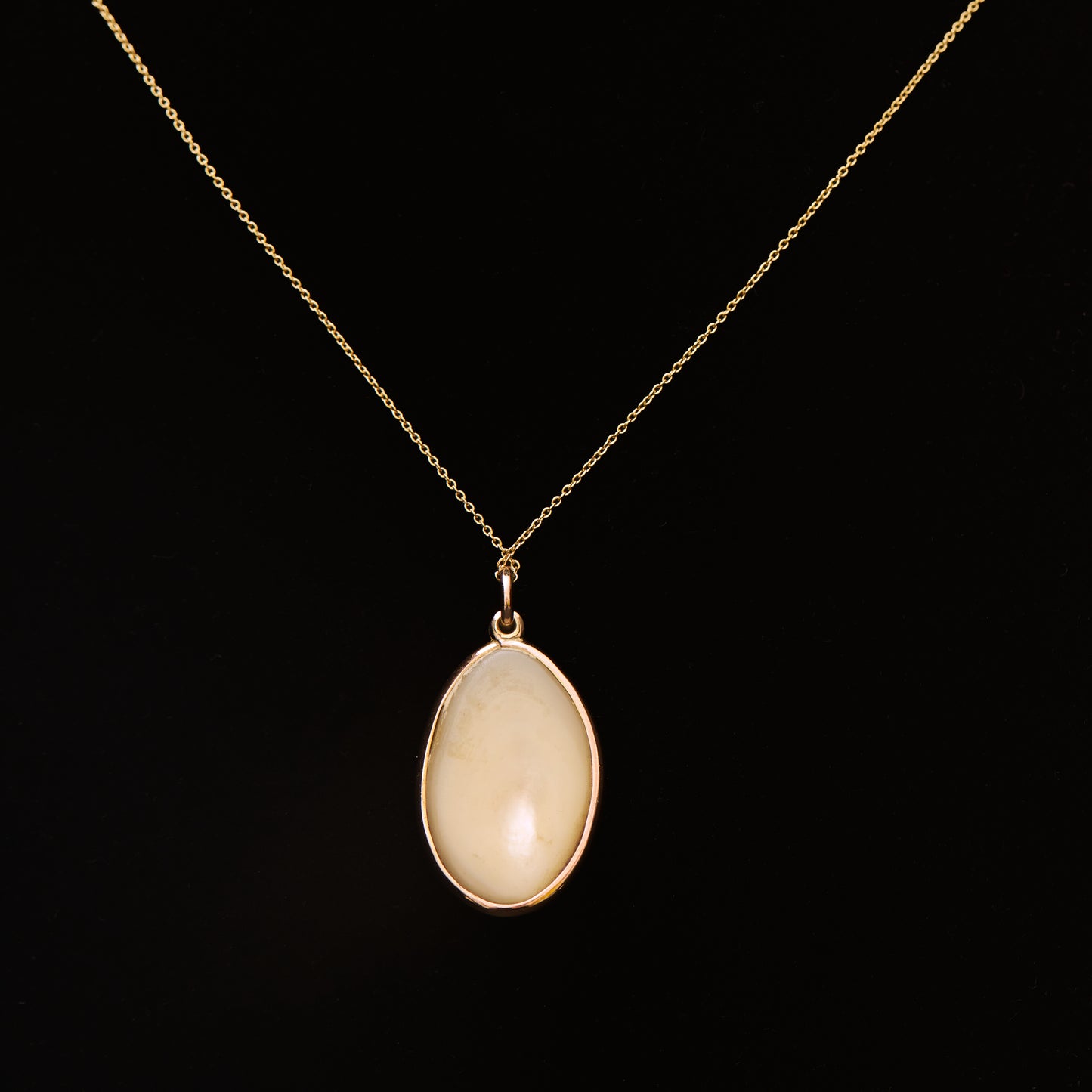 Early 20th Century Mabe Pearl Pendant