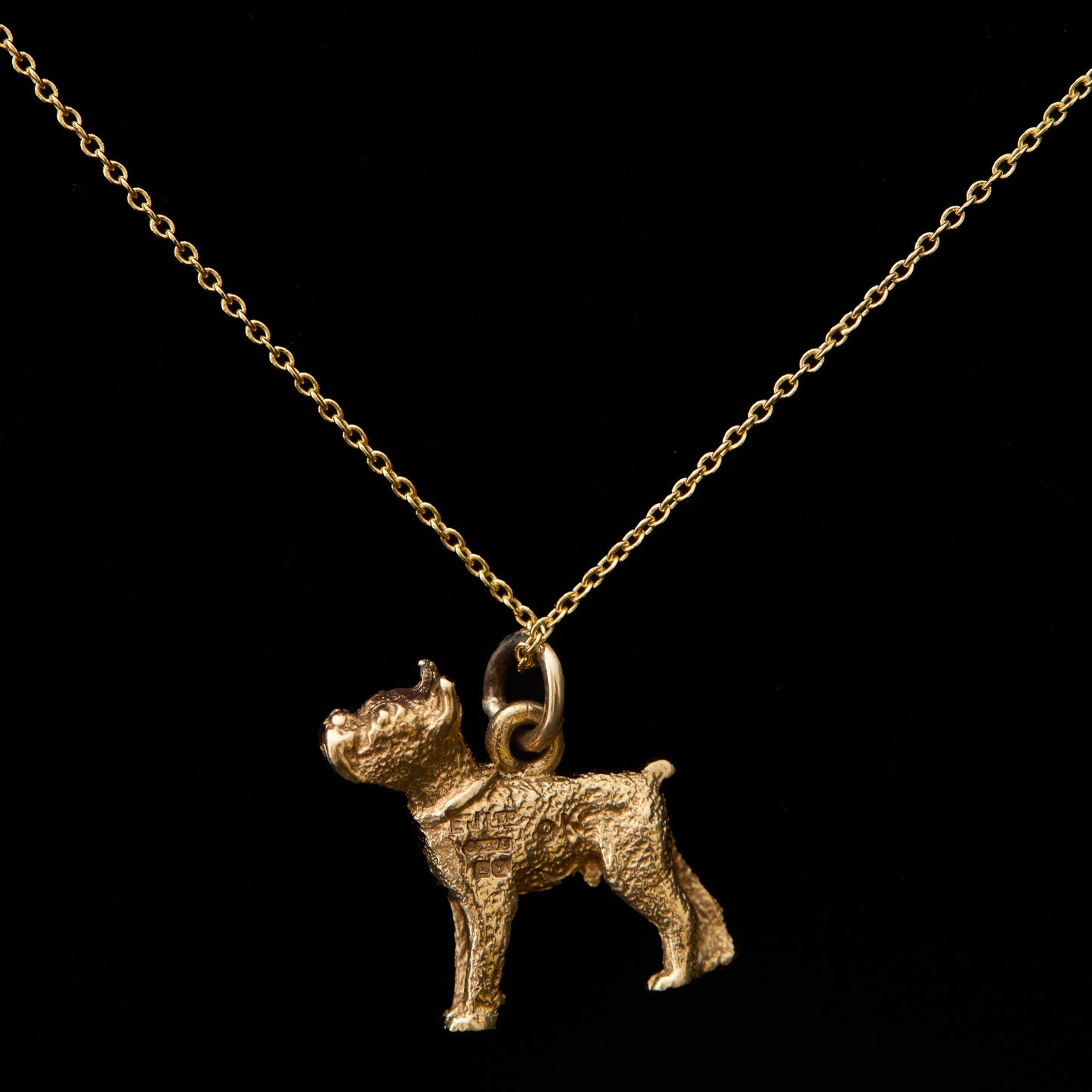 Vintage Pup Charm