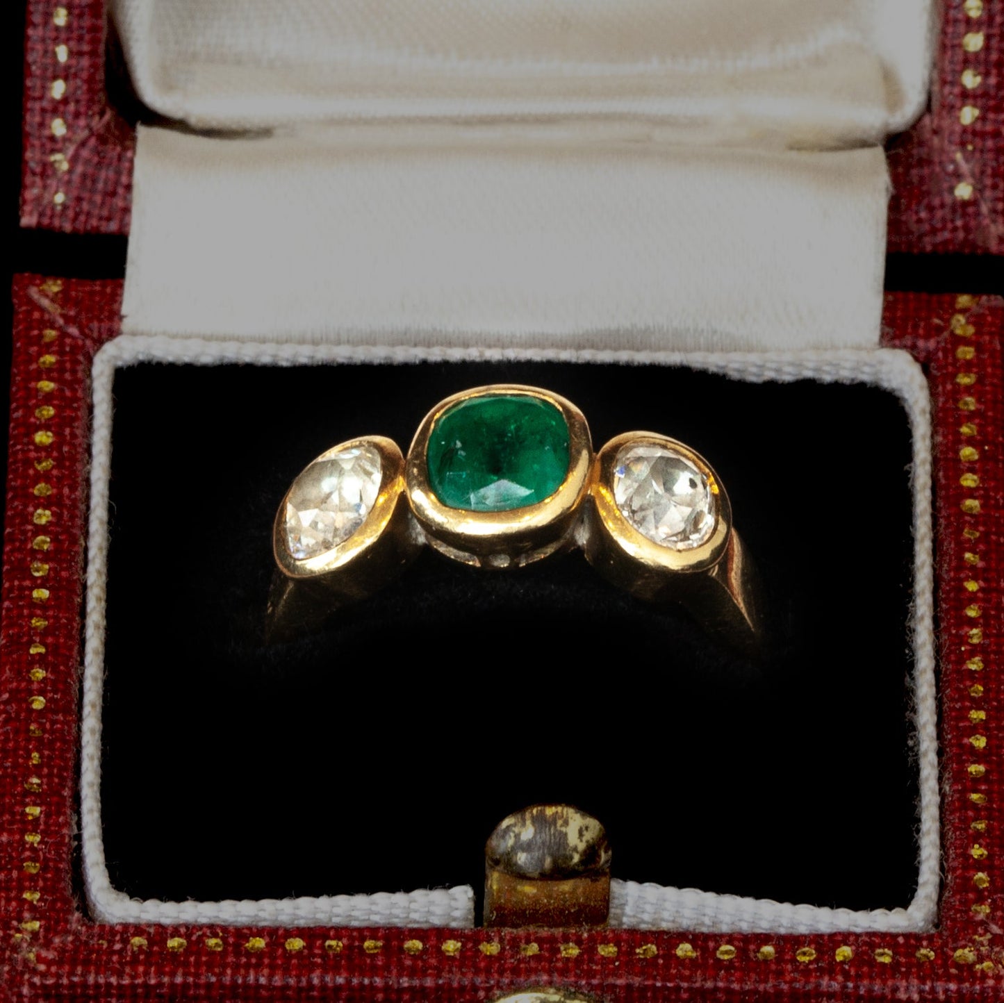 Emerald and Diamond Ring
