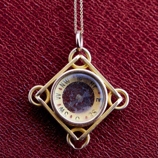 Late Victorian Compass Pendant